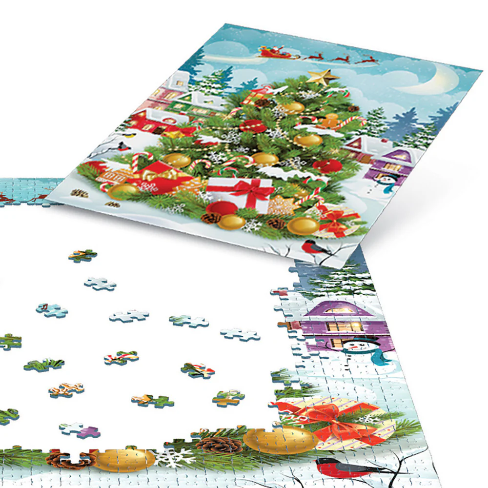 Eurographics Christmas Tree 550-Piece Jigsaw Puzzle in Collectible Tin - Image 5