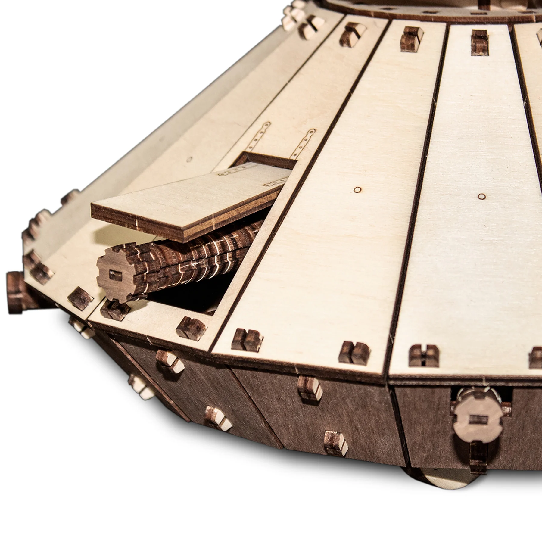 EWA Eco-Wood-Art Da Vinci Tank 3D Wooden STEM Construction Kit - Image 3
