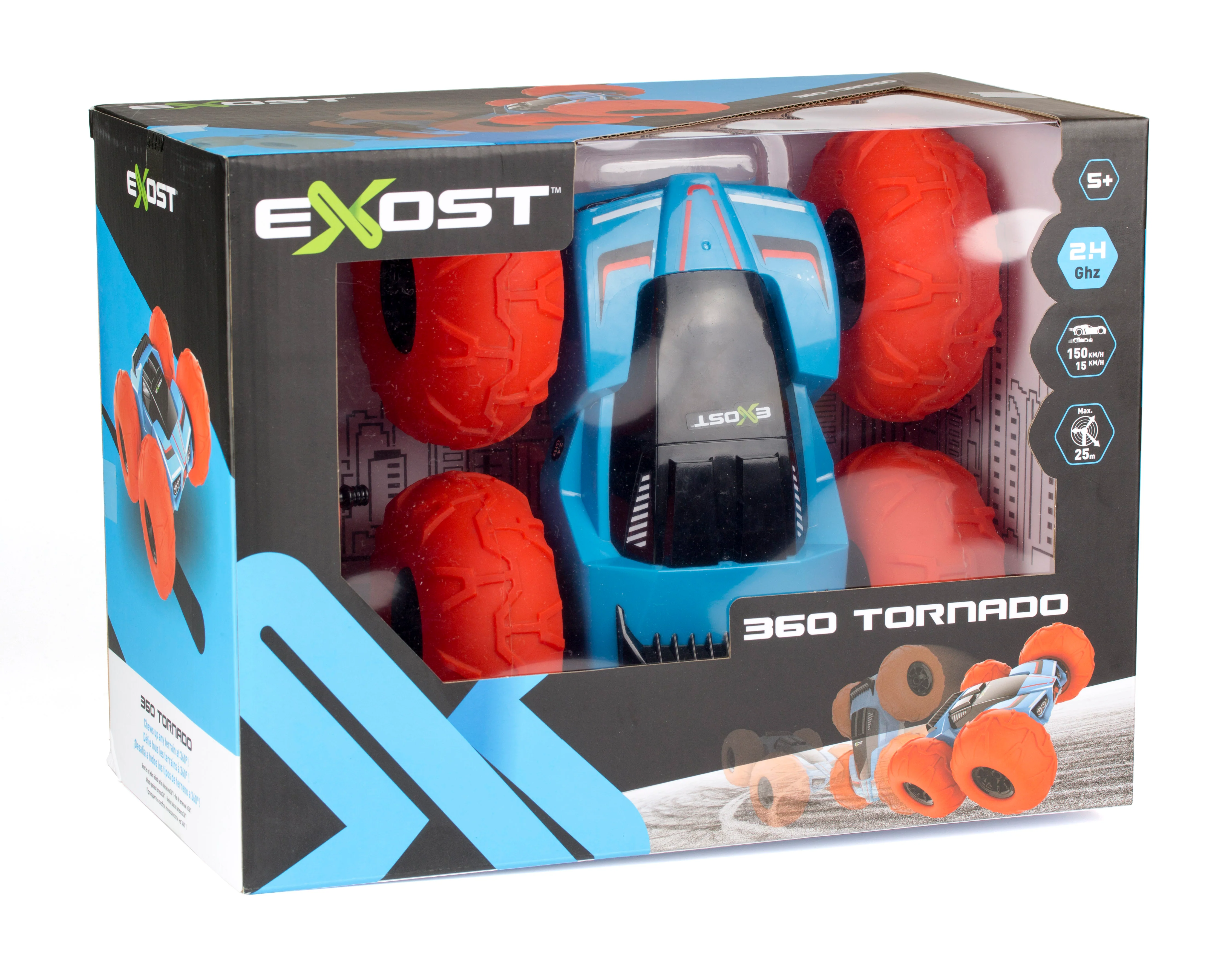 EXOST 360 Tornado Remote Control Stunt Car - Orange - Image 2