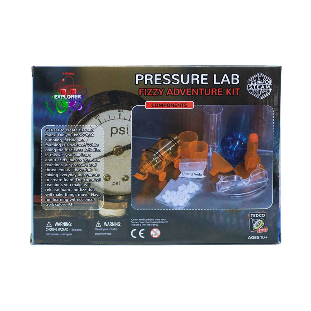 Tedco Toys Explorer-U Pressure Lab Fizzy Adventure Kit - Image 2