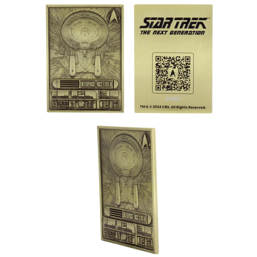 Exquisite Gaming Star Trek Digiplate Collector's Set - Metallic Collectible Cards - Image 2