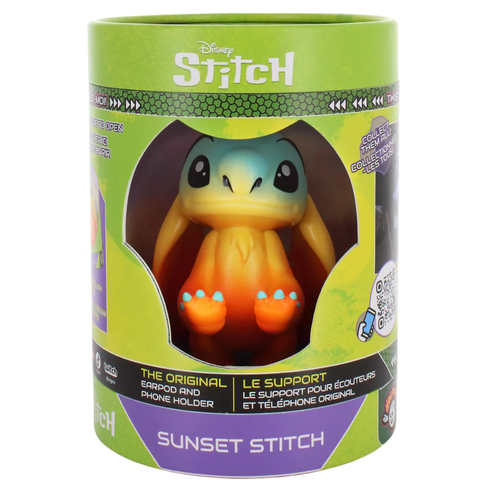 Exquisite Gaming: Lilo & Stitch Sunset Stitch Earbud & Phone Holder - Image 4