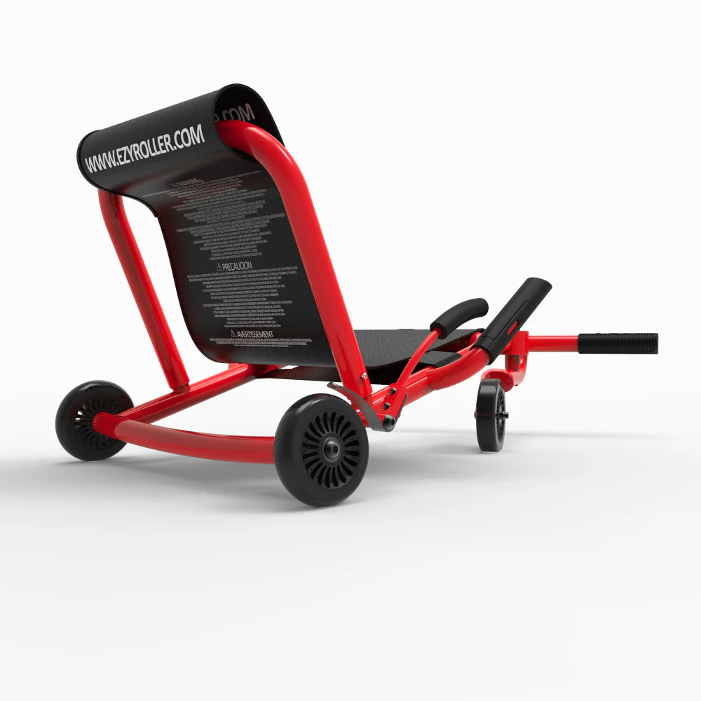 EzyRoller Classic Ride-On Scooter - Red - Extendable Design for Kids Ages 4+ - Image 2