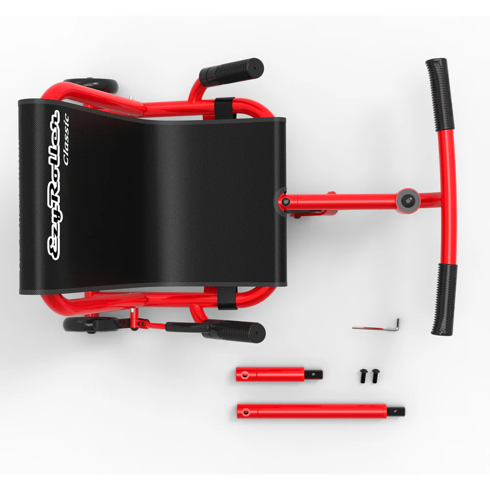 EzyRoller Classic Ride-On Scooter - Red - Extendable Design for Kids Ages 4+ - Image 3