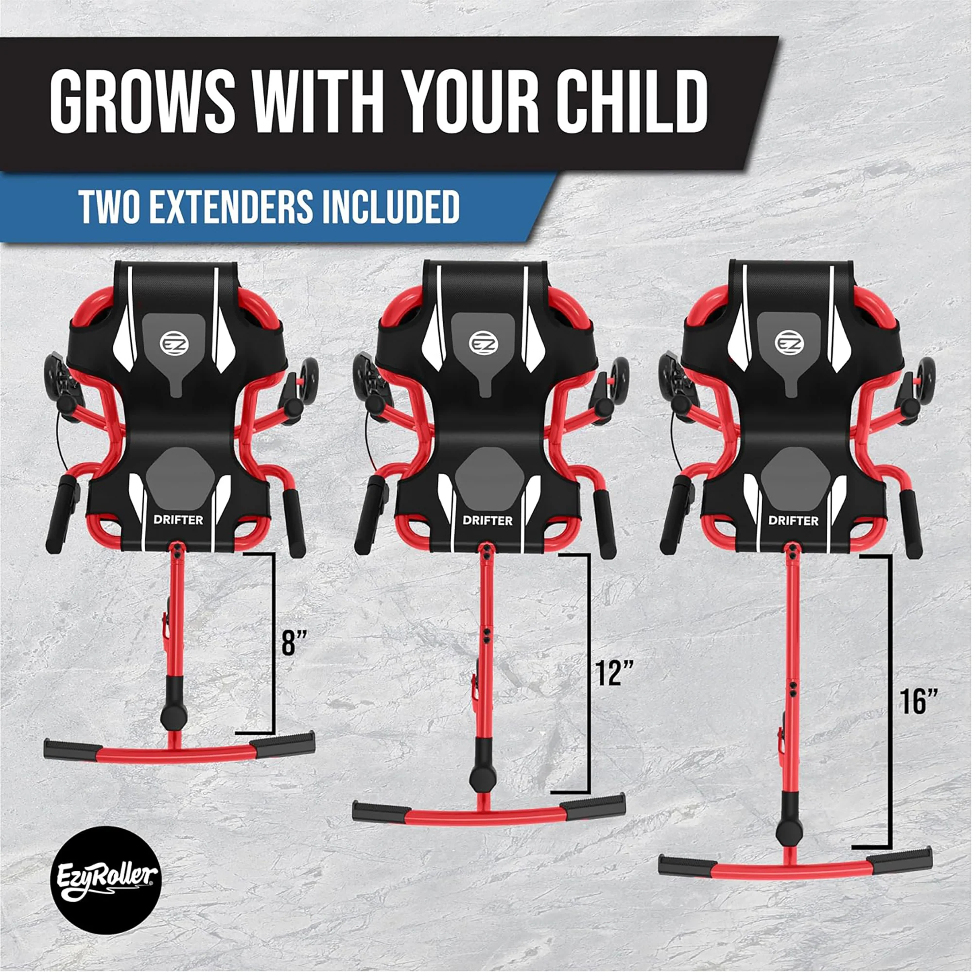 EzyRoller Drifter X Ride-On With Patented Drift Wheel Design - Image 5