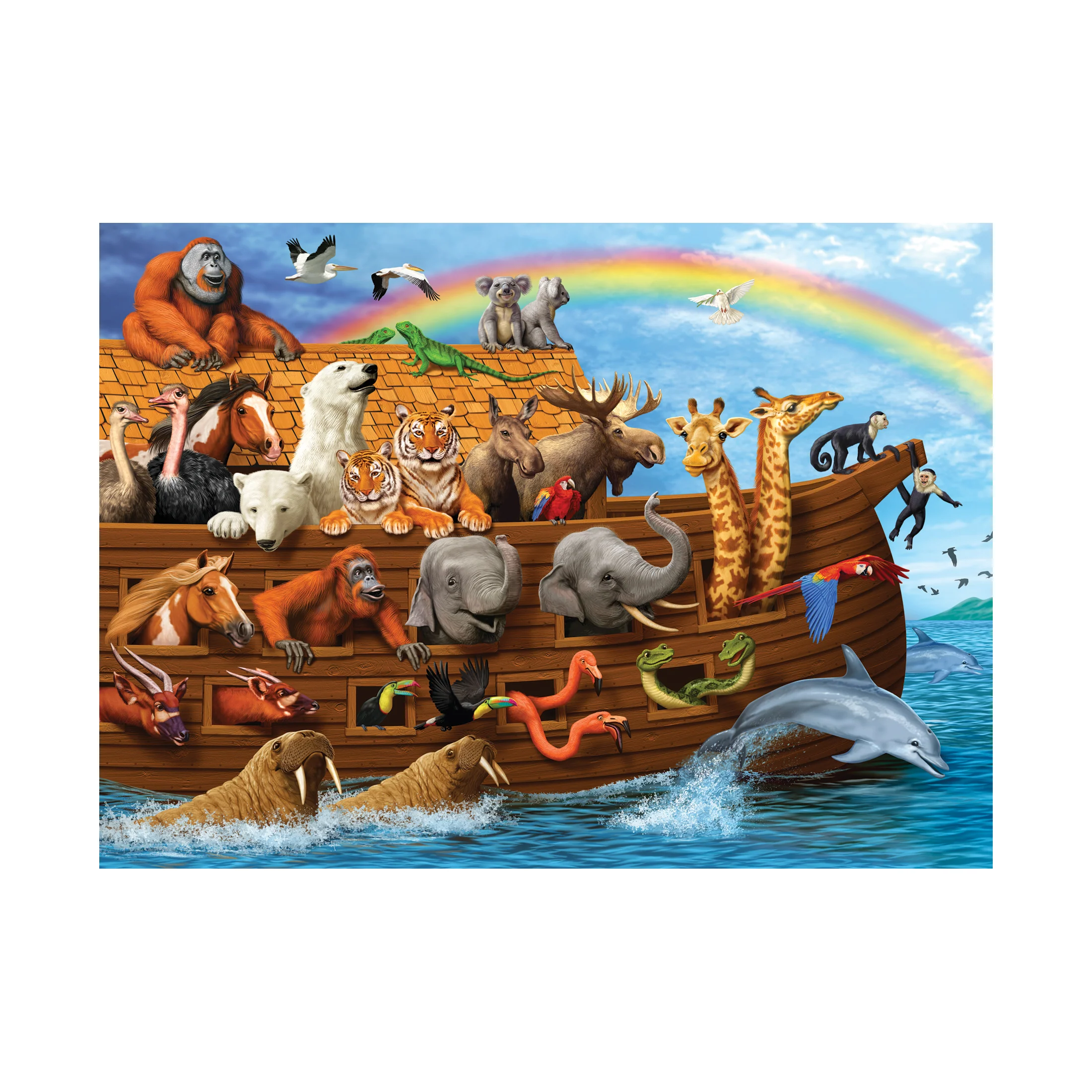 Cobble Hill Voyage of the Ark Family Puzzle - 350 pcs - Image 2