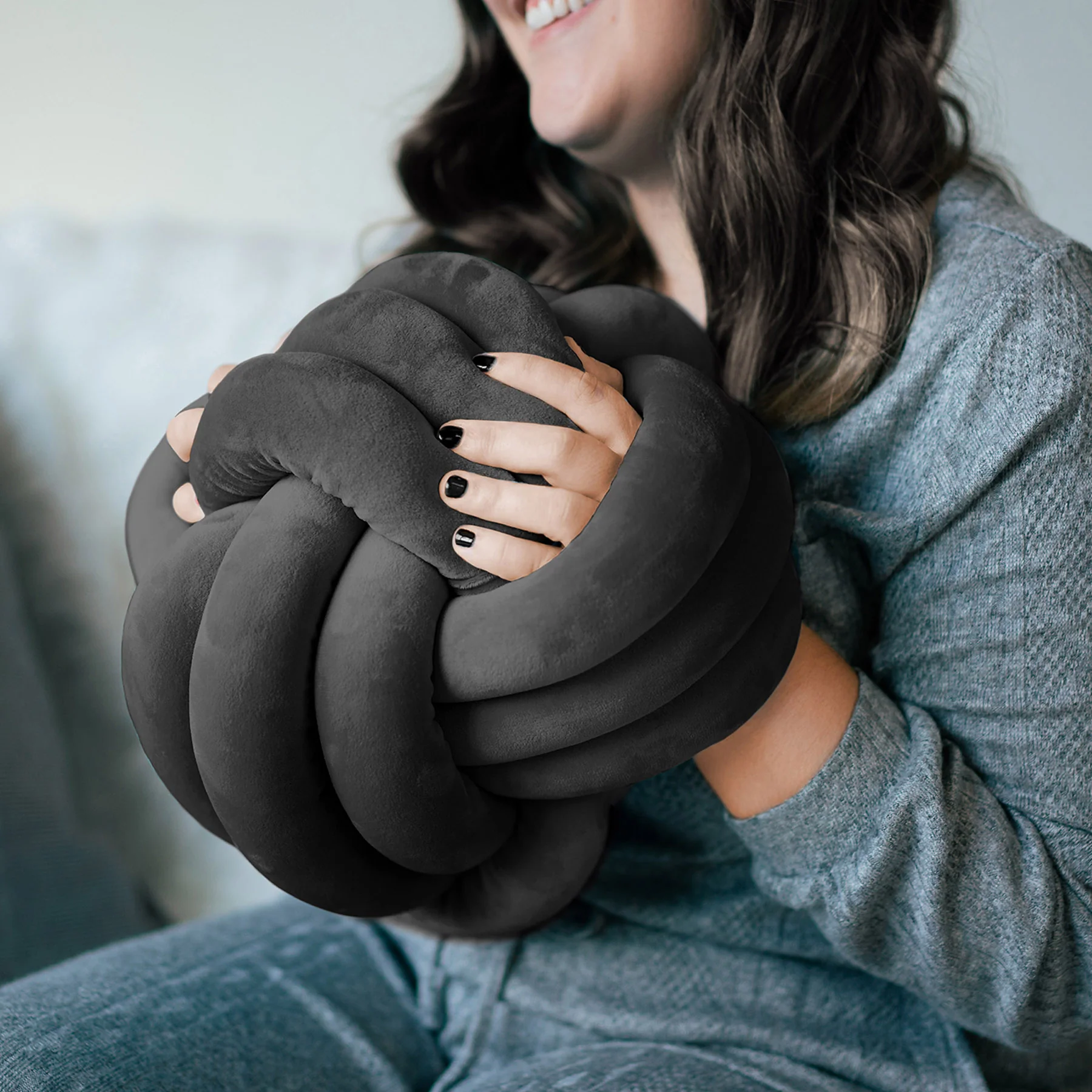 FIORA Cuddle Ball, Granite - Soothing Sensory Companion - Image 4