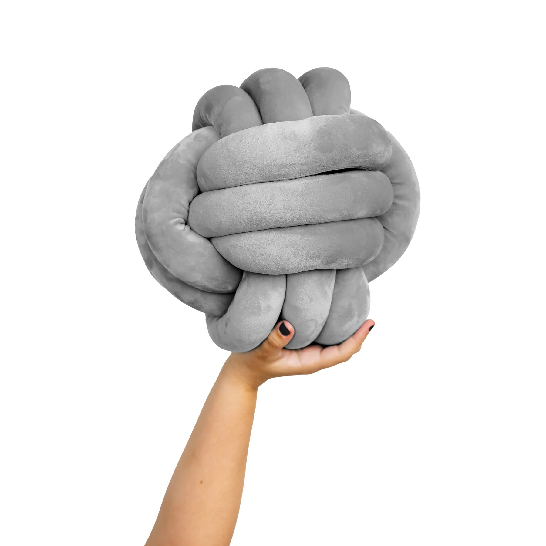 FIORA Cuddle Ball - Grey Birch Comfort Plush - Image 2
