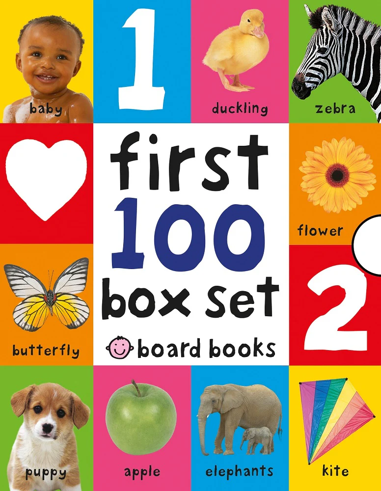 First 100 Box Set: Toddler's Board Book Trio