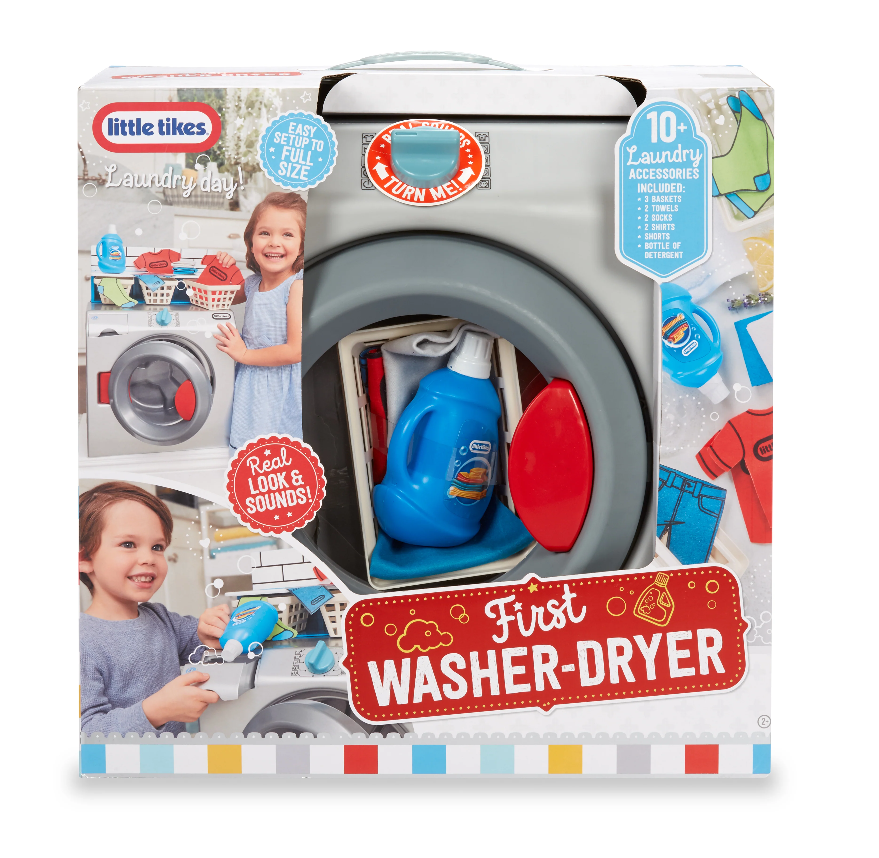 Little Tikes First Washer-Dryer Interactive Playset - Image 4