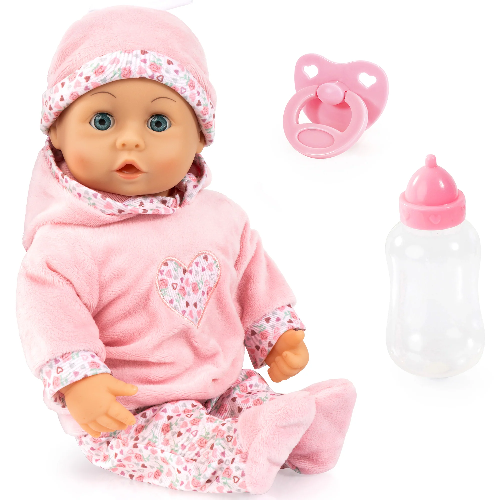 First Words Baby Doll 15-Inch With Sounds And Accessories