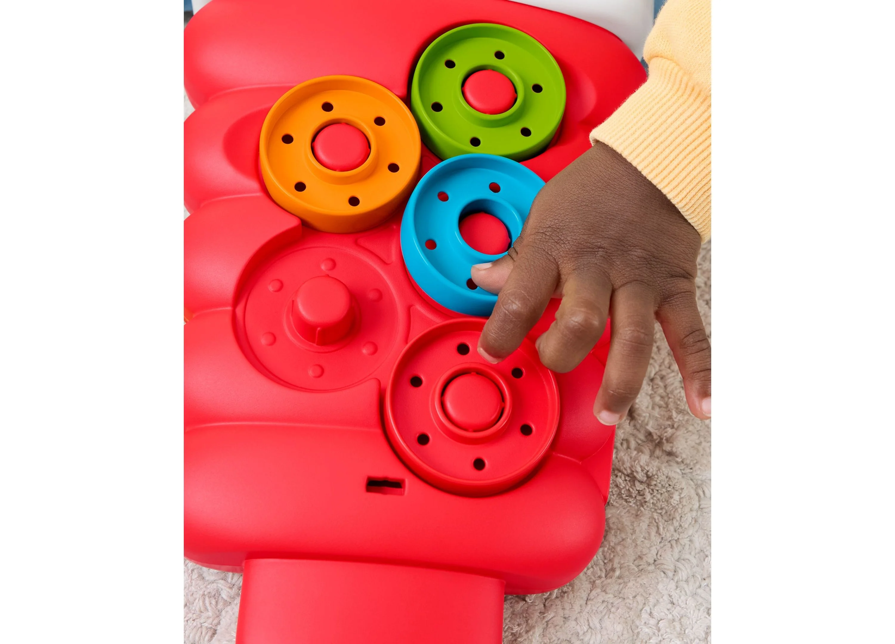 Fisher-Price Rock-a-Stack Developmental Play - Drop Through Tower with 5 Coins - Image 6