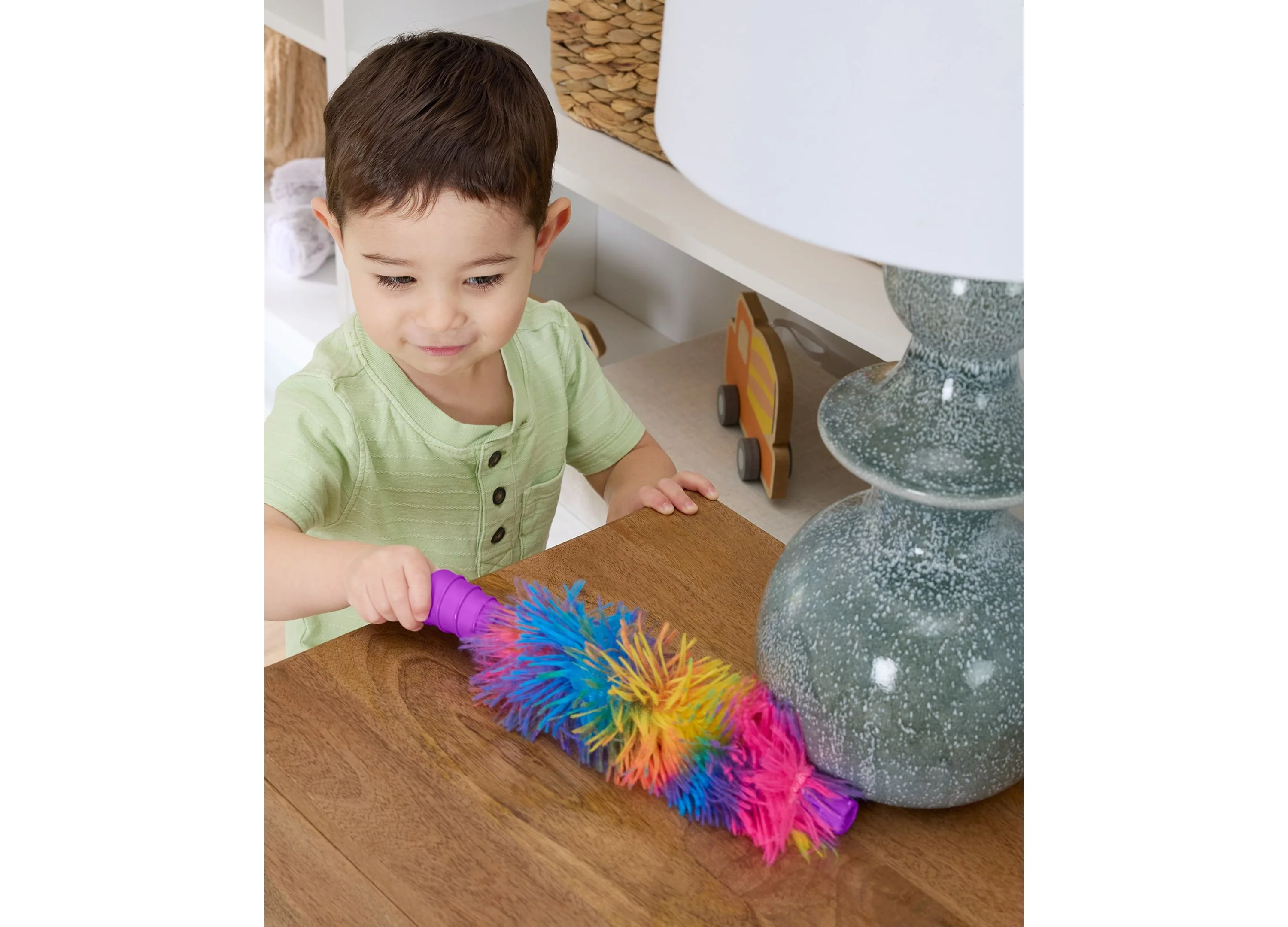 Fisher-Price Laugh & Learn - 2-in-1 Vacuum - Learning Toy for Toddlers - Image 3
