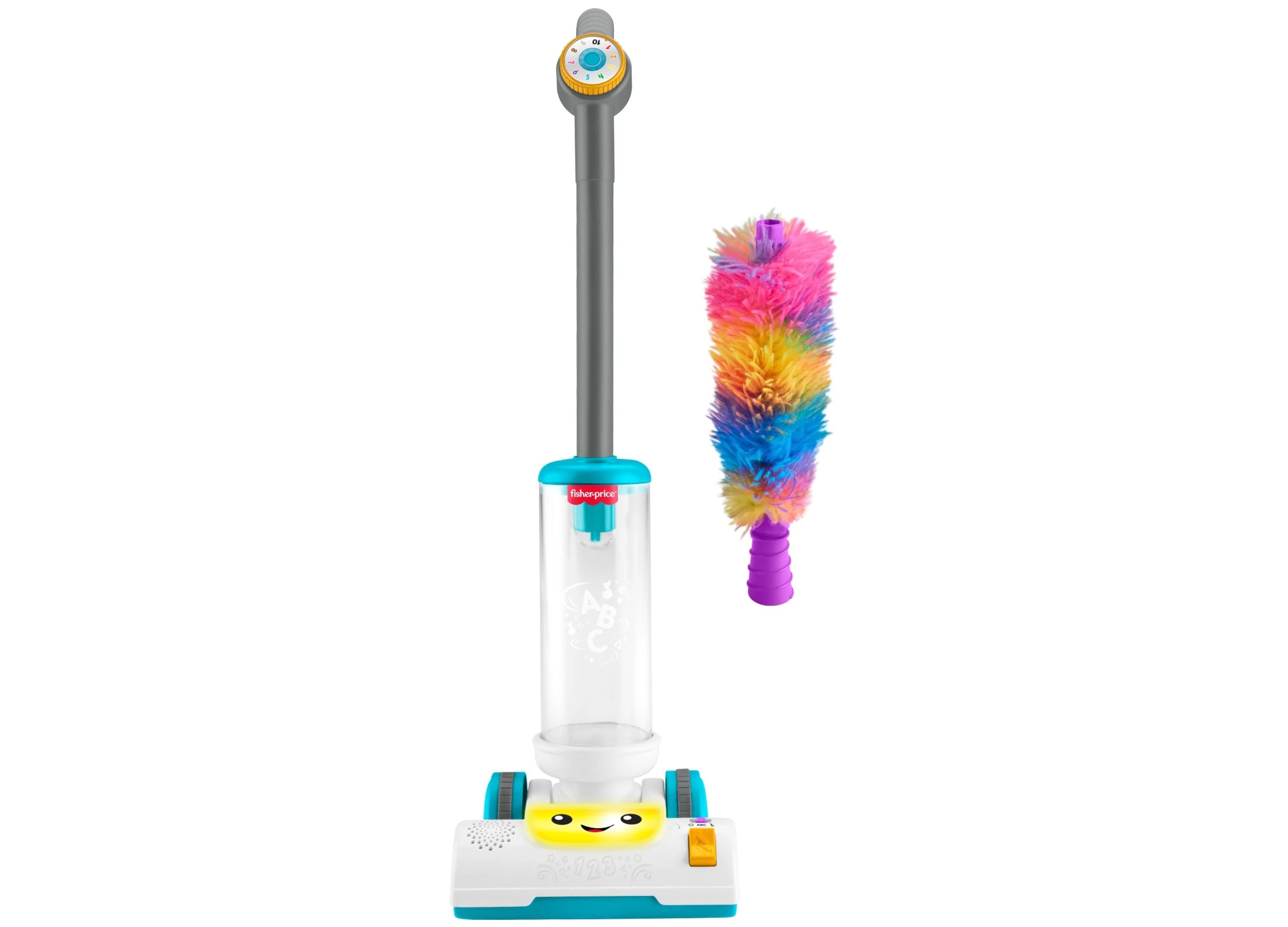 Fisher-Price Laugh & Learn - 2-in-1 Vacuum - Learning Toy for Toddlers - Image 4