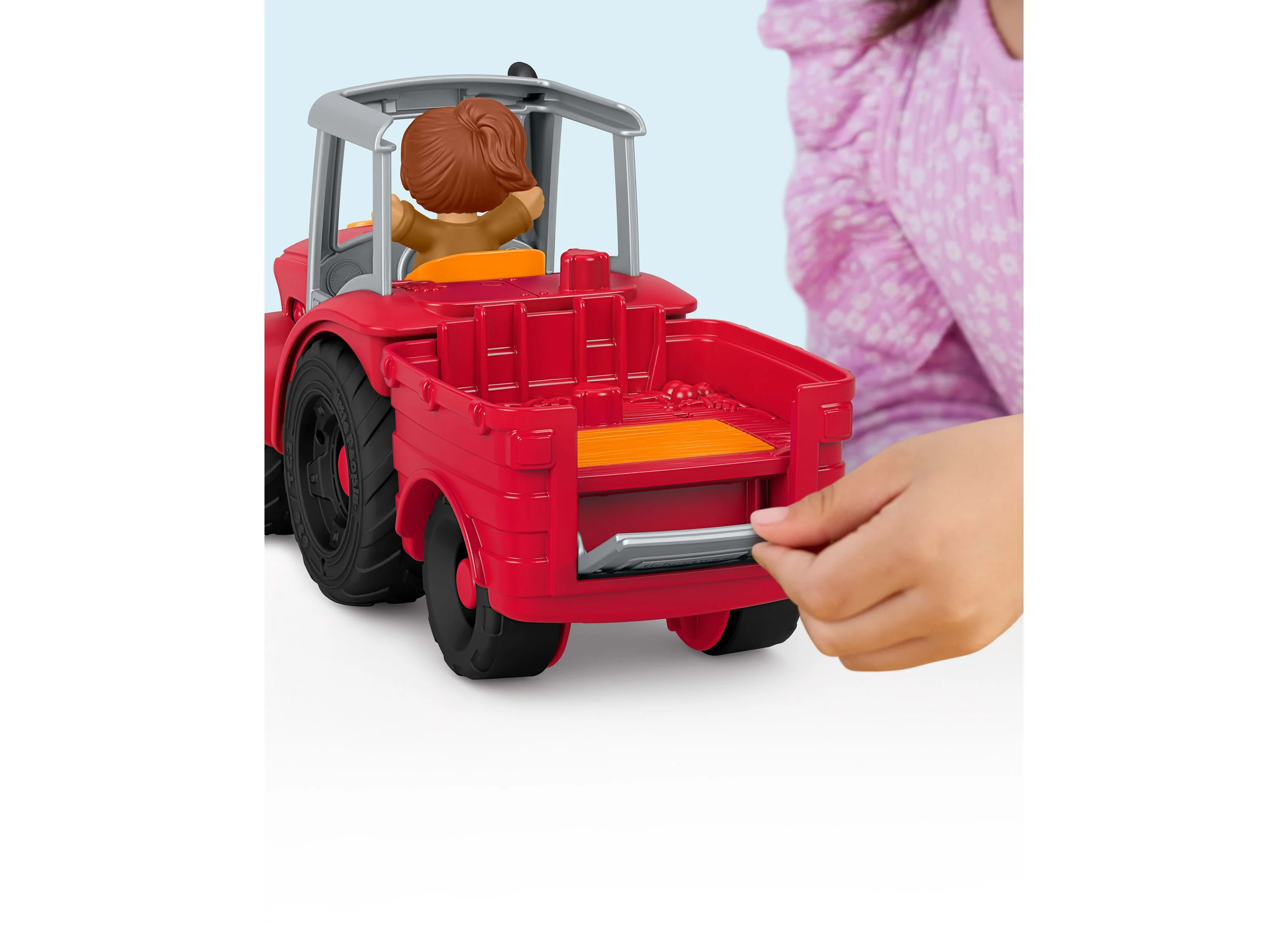 Fisher-Price Little People Caring Fun Animal Tractor Playset Ages 1+ - Image 2
