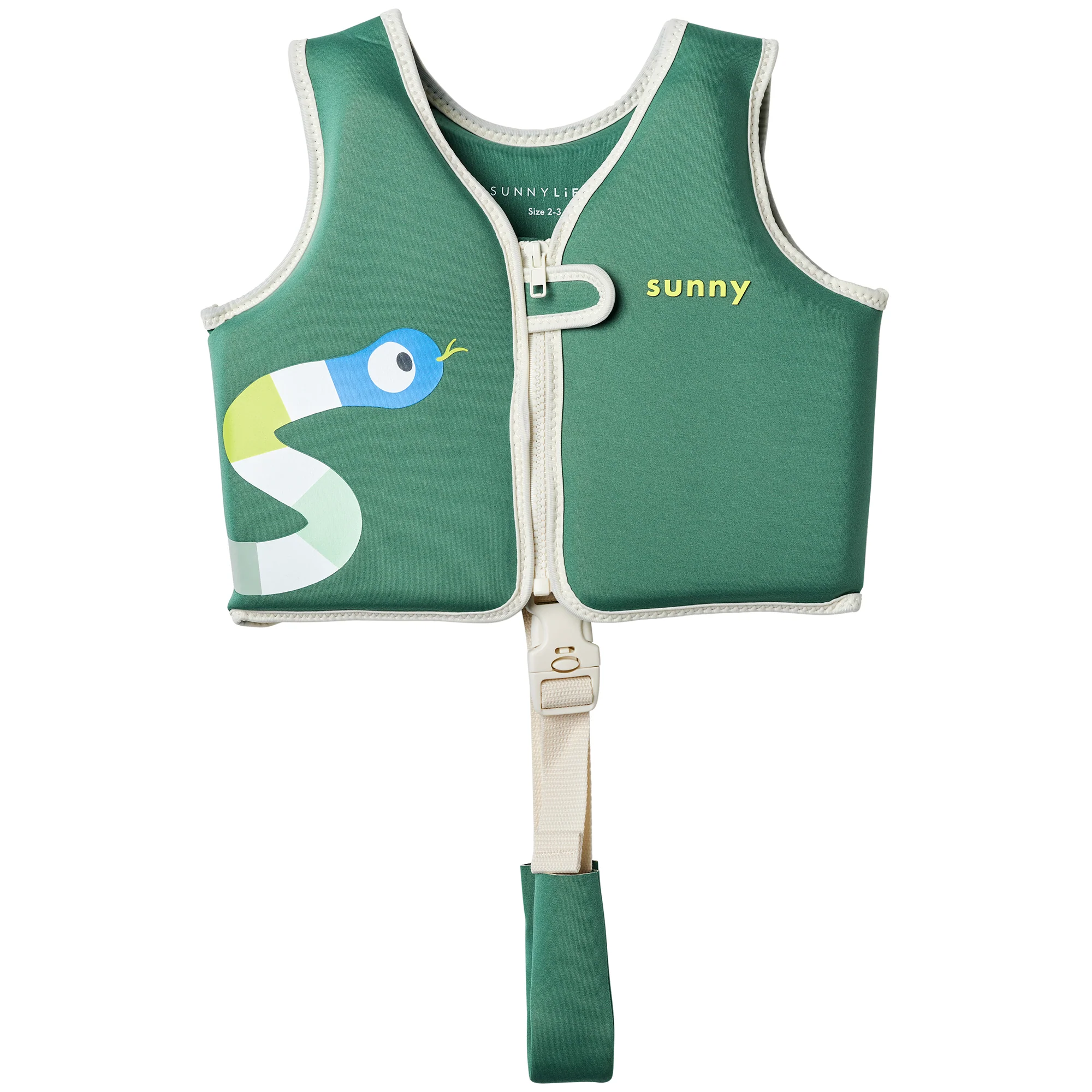 Sunnylife Into The Jungle Float Vest With Adjustable Safety Strap