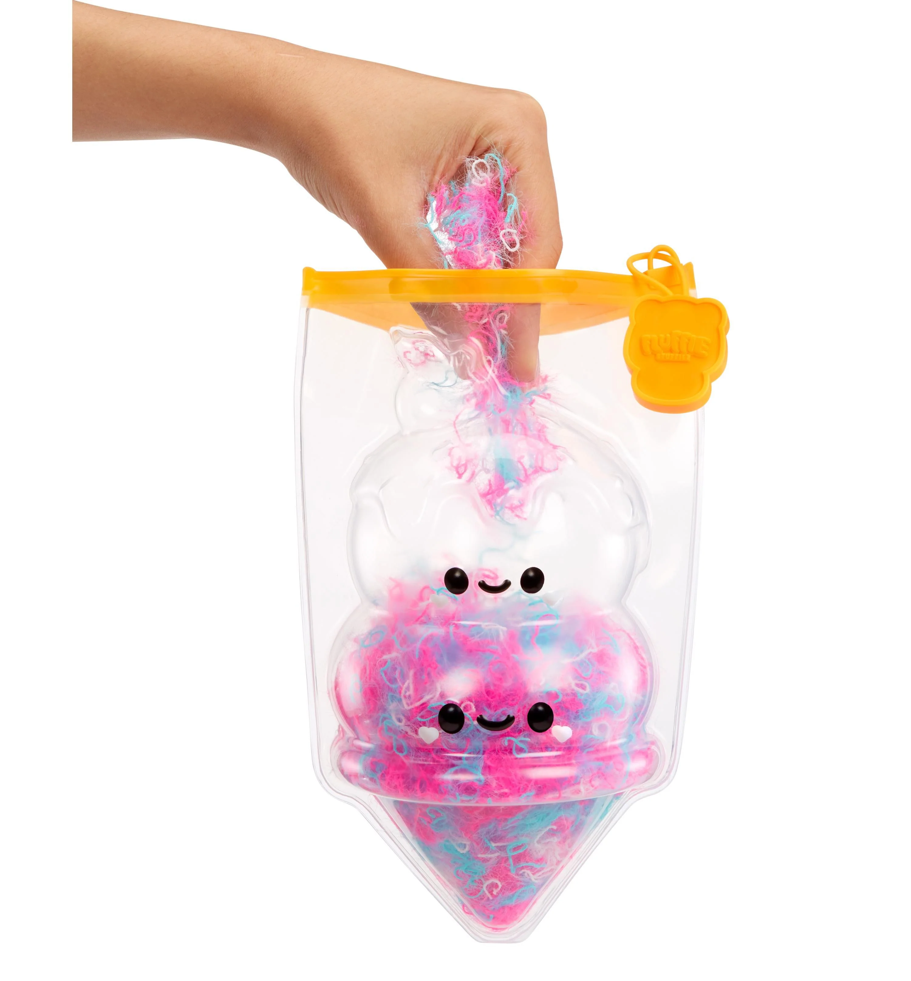 Fluffie Stuffiez 3-in-1 Interactive Small Plush Double Scoop Ice Cream - Image 2
