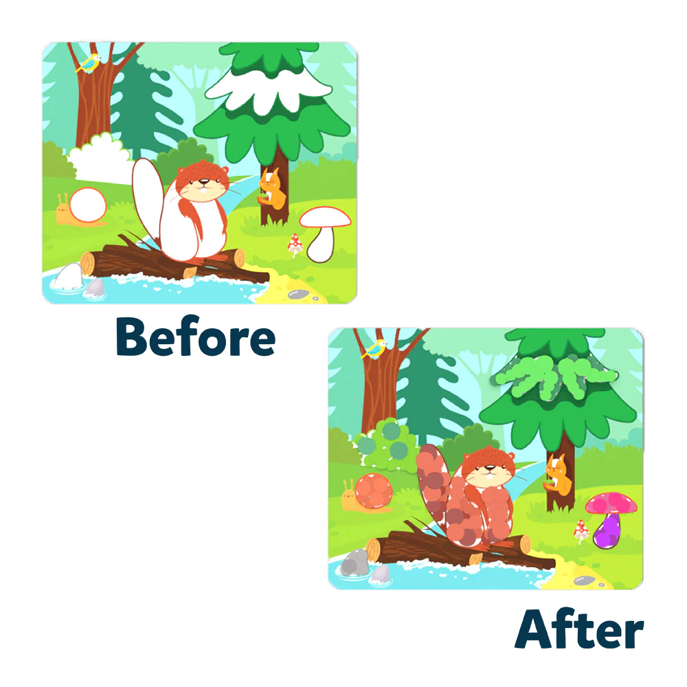 Foil Fun World of Animals Creative Foil Art Kit - Image 3