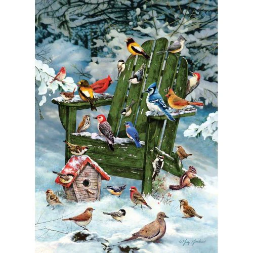 Cobble Hill For The Birds Museum-Quality Jigsaw Puzzle - 1000 pc - Image 3