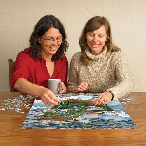 Cobble Hill For The Birds Museum-Quality Jigsaw Puzzle - 1000 pc - Image 6