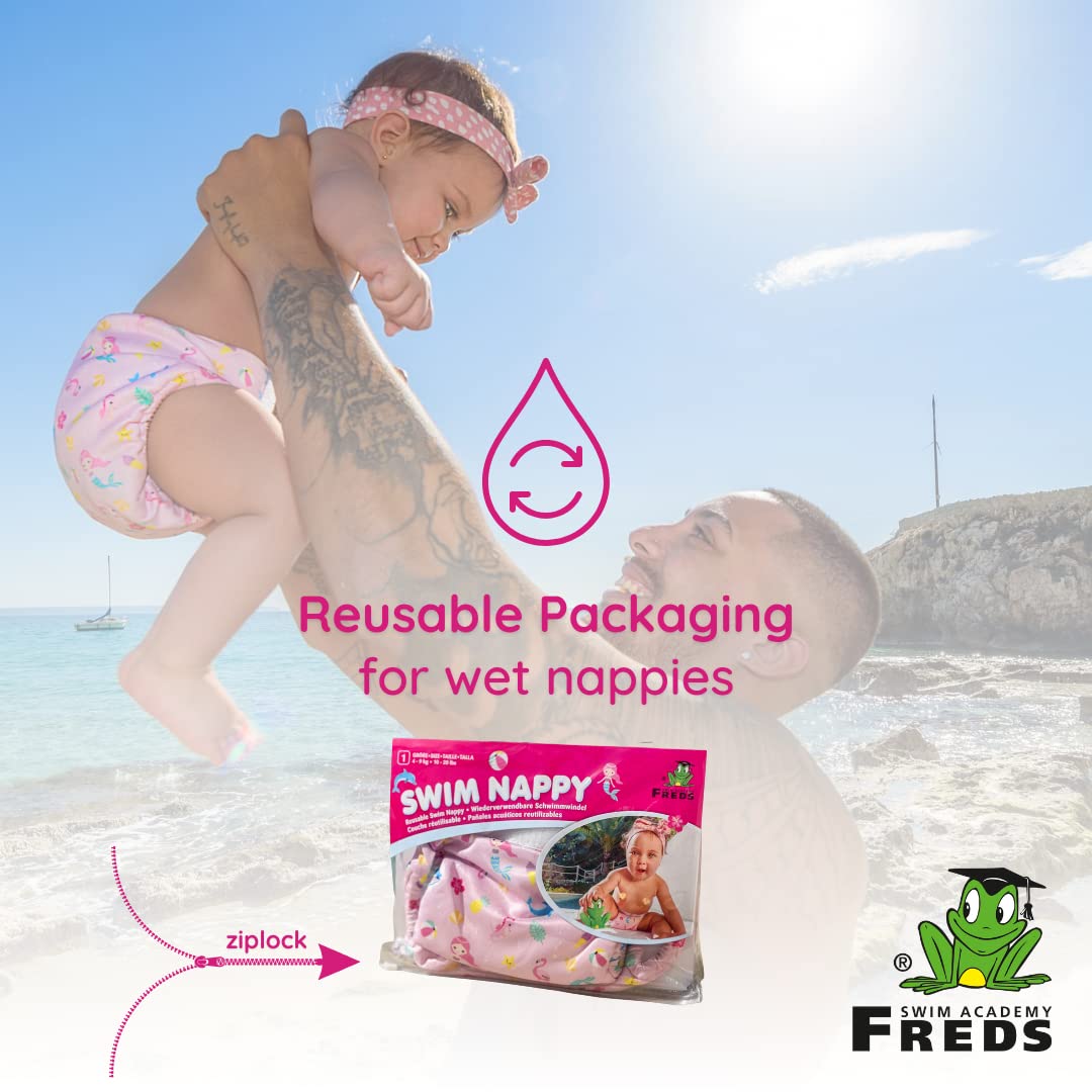 FREDS SWIM ACADEMY Pink Swim-Tastic Diaper - Babies and Toddlers - Image 4