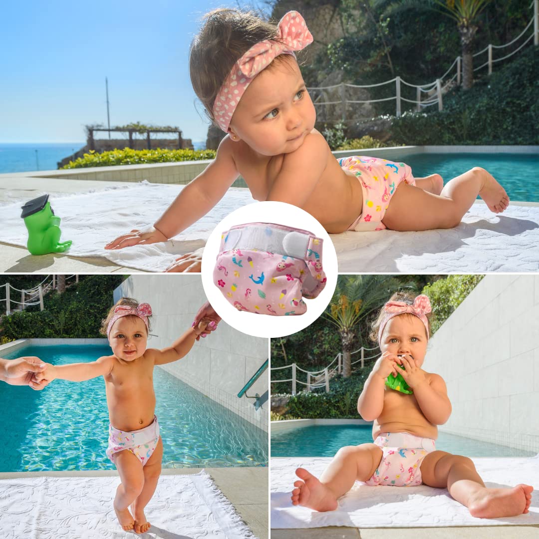 FREDS SWIM ACADEMY Pink Swim-Tastic Diaper - Babies and Toddlers - Image 5