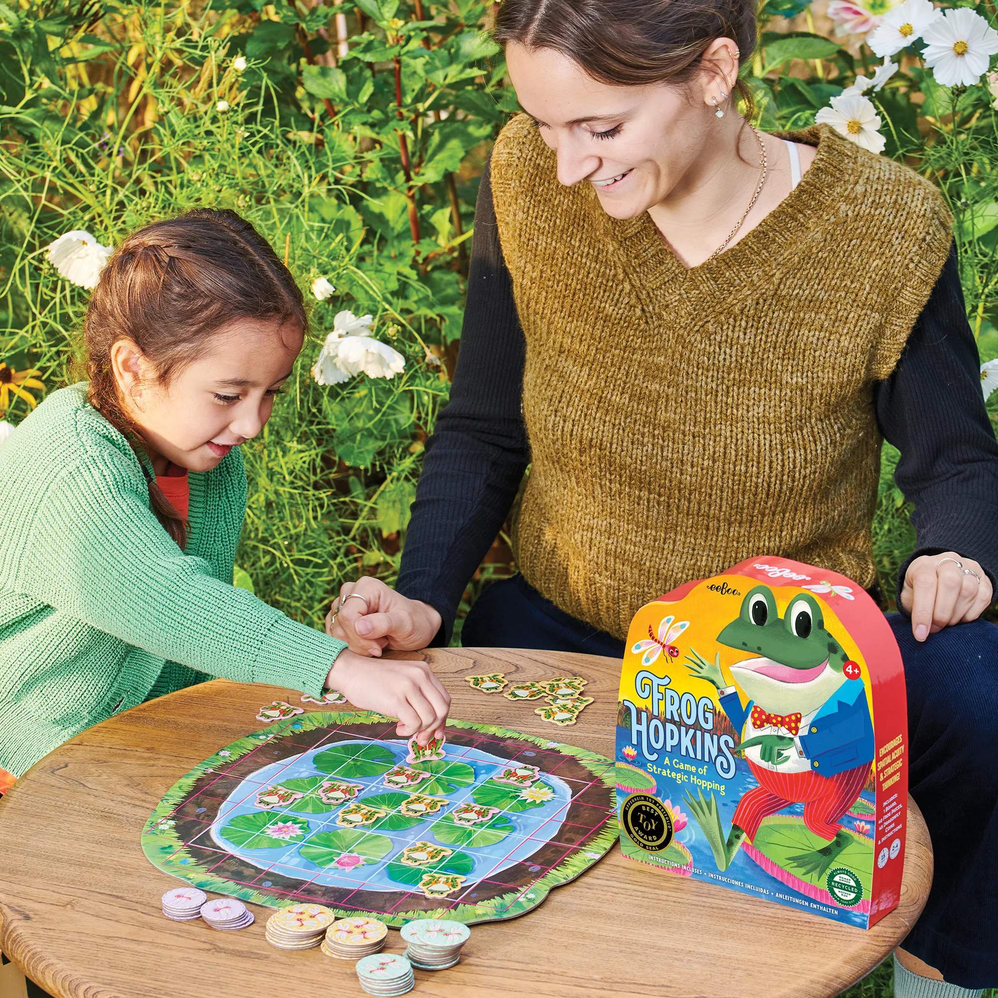 Frog Hopkins Board Game: Strategic Leap & Collect Fun - Image 4