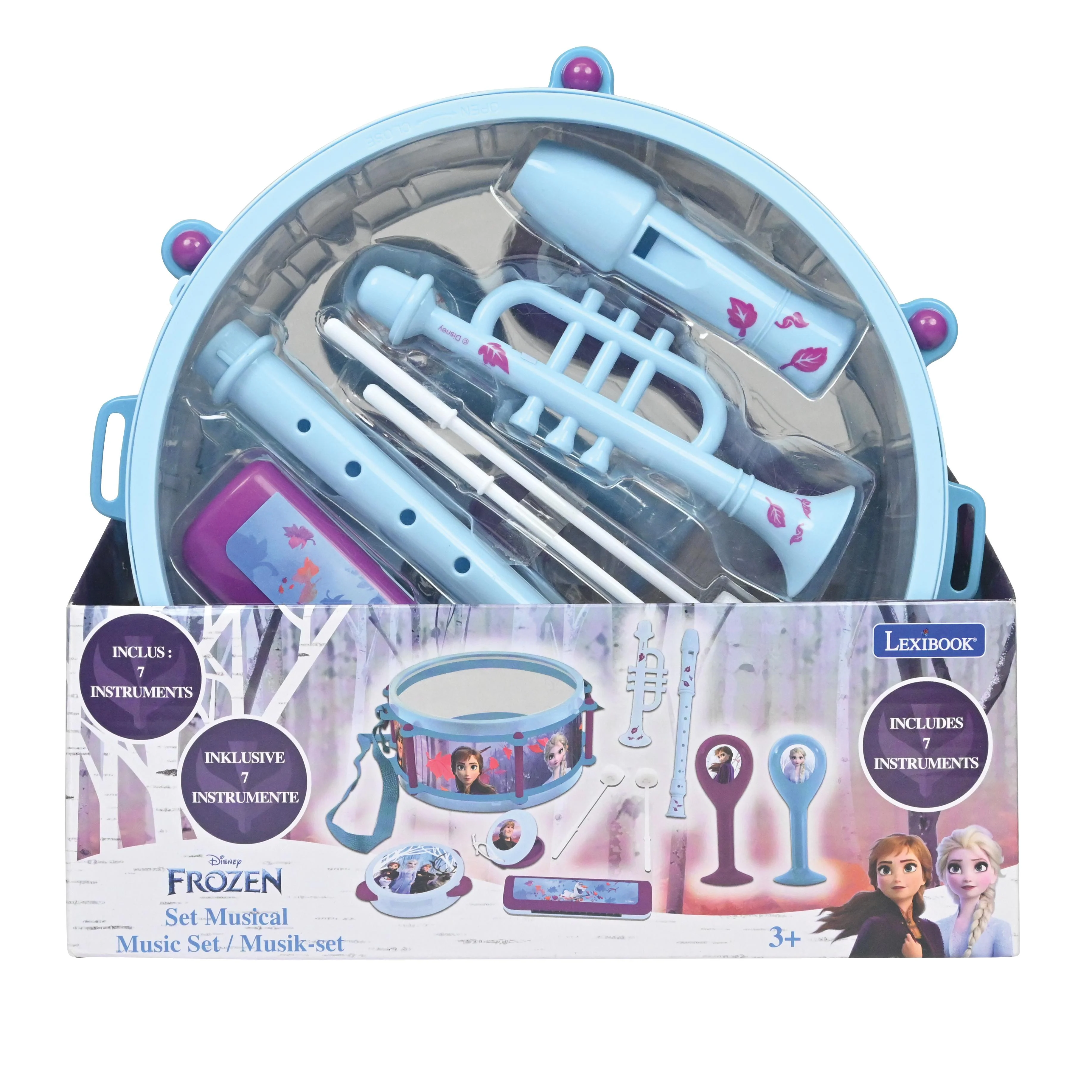 Disney Frozen 7-Piece Musical Instrument Playset - Image 4