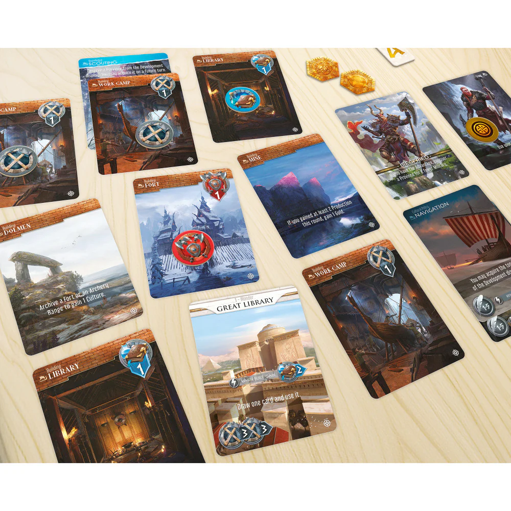 Funforge Monumental Duel: Master the Civilization Deck-Building Challenge - Image 3