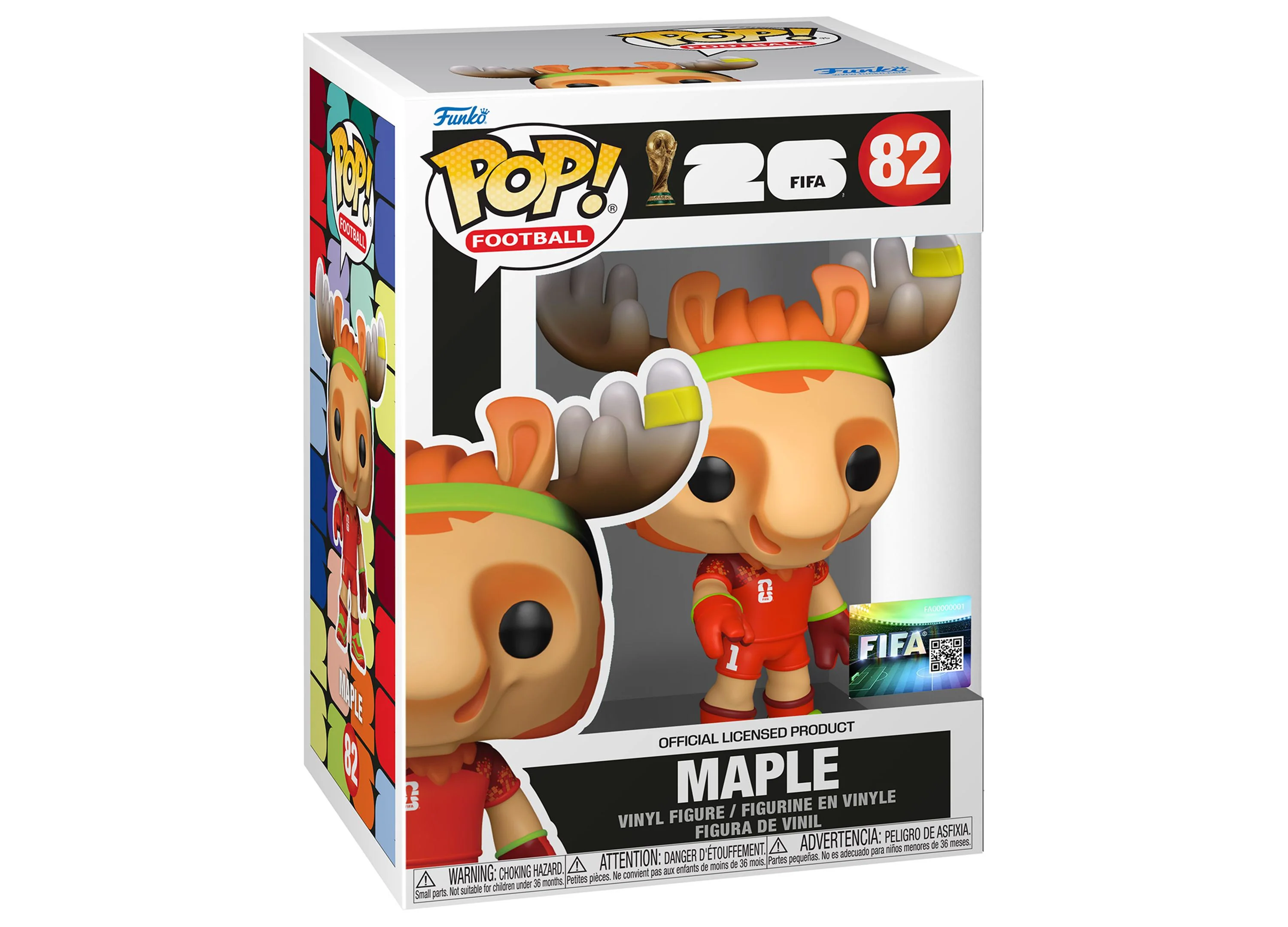 Funko POP FIFA World Cup 2026 Maple Mascot 4.5-Inch Vinyl Figure - Image 2