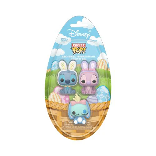 Funko PP Lilo & Stitch Easter 3-Pack with Display