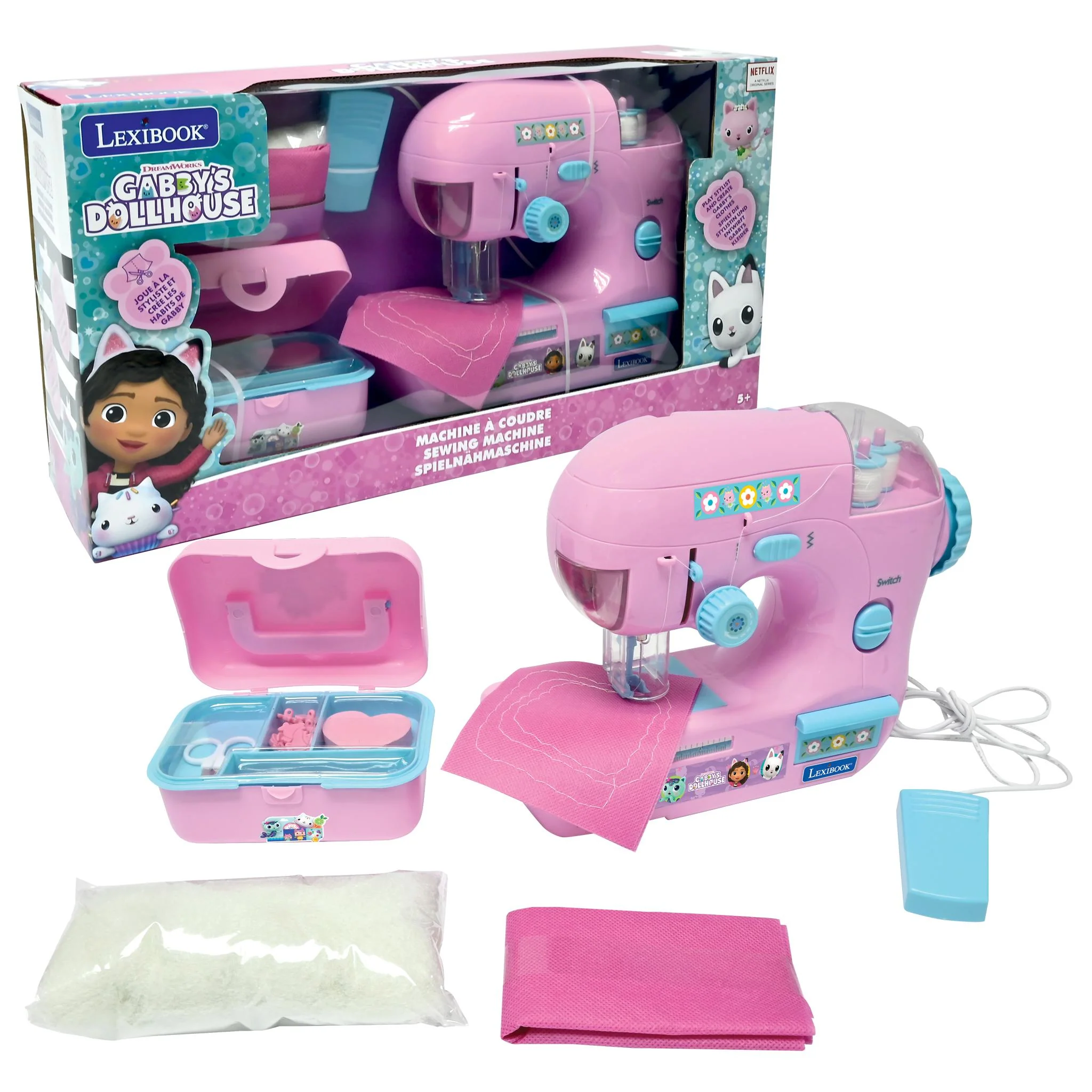 Gabby's Dollhouse Fashionista Sewing Machine Kit - Image 2