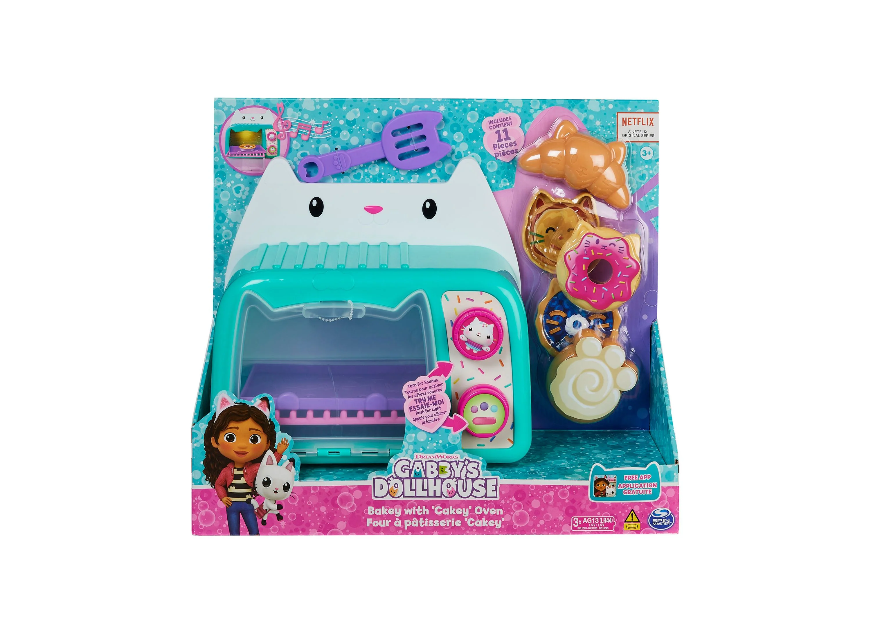 Gabby's Dollhouse Bakey with Cakey Oven - Interactive Playset with Lights and Sounds - Image 8