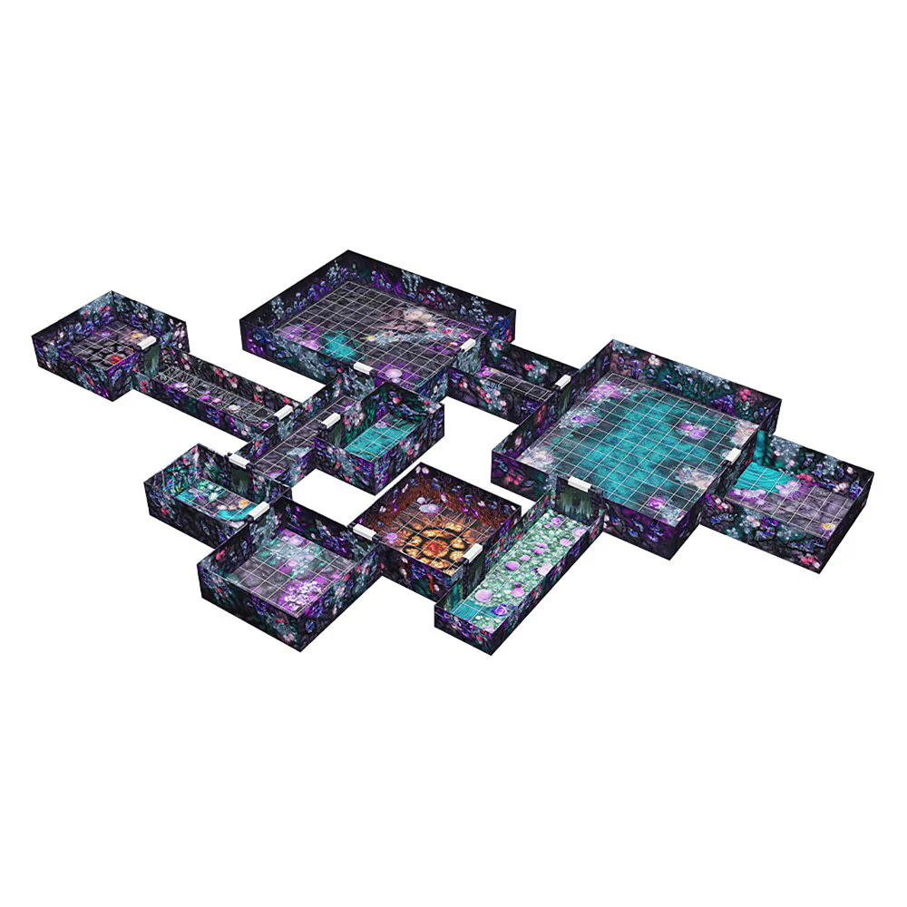 Gale Force 9 Tenfold Dungeon: The Underdark - 3D Modular RPG Terrain Set - Image 3