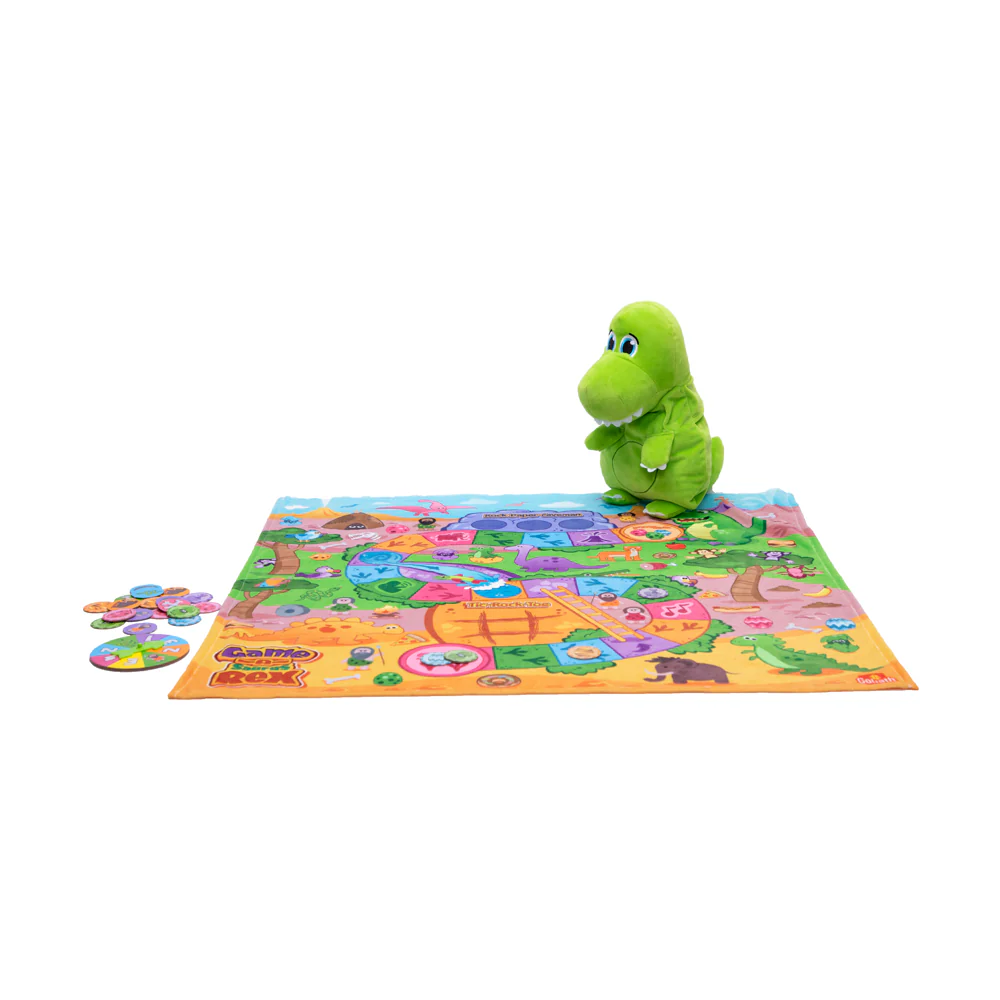 Game-A-Saurus Rex Interactive Plush and Board Game - Image 2