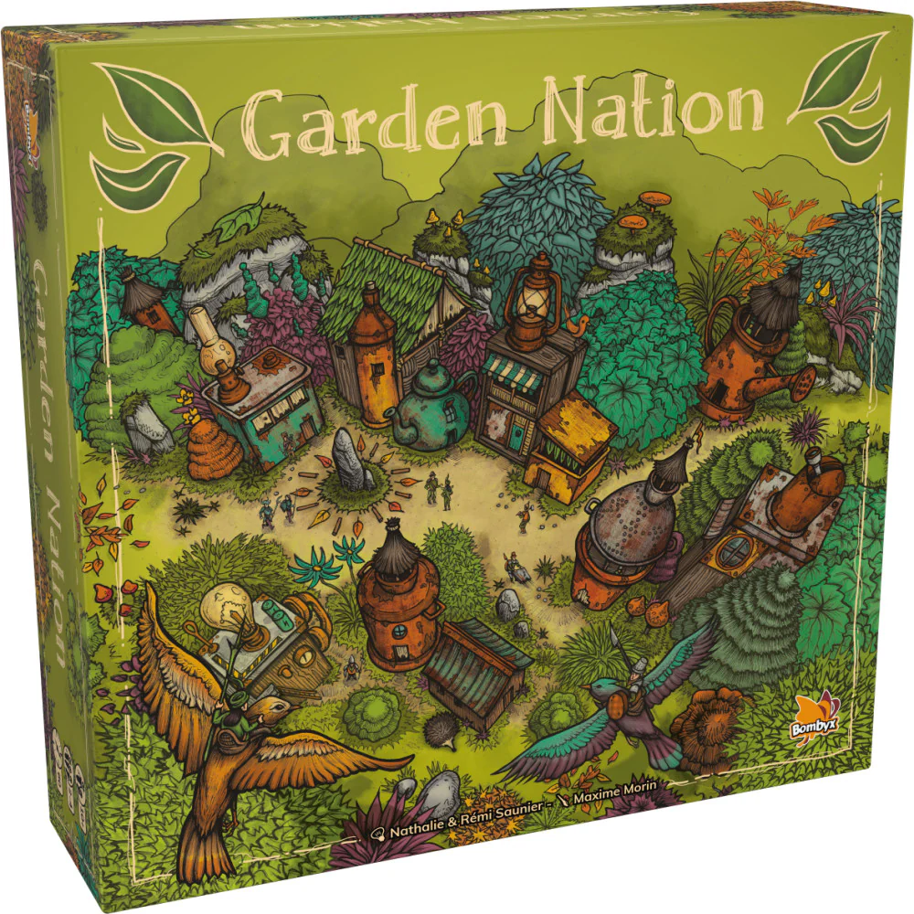 Garden Nation Strategy Board Game by Nathalie & R√©mi Saunier