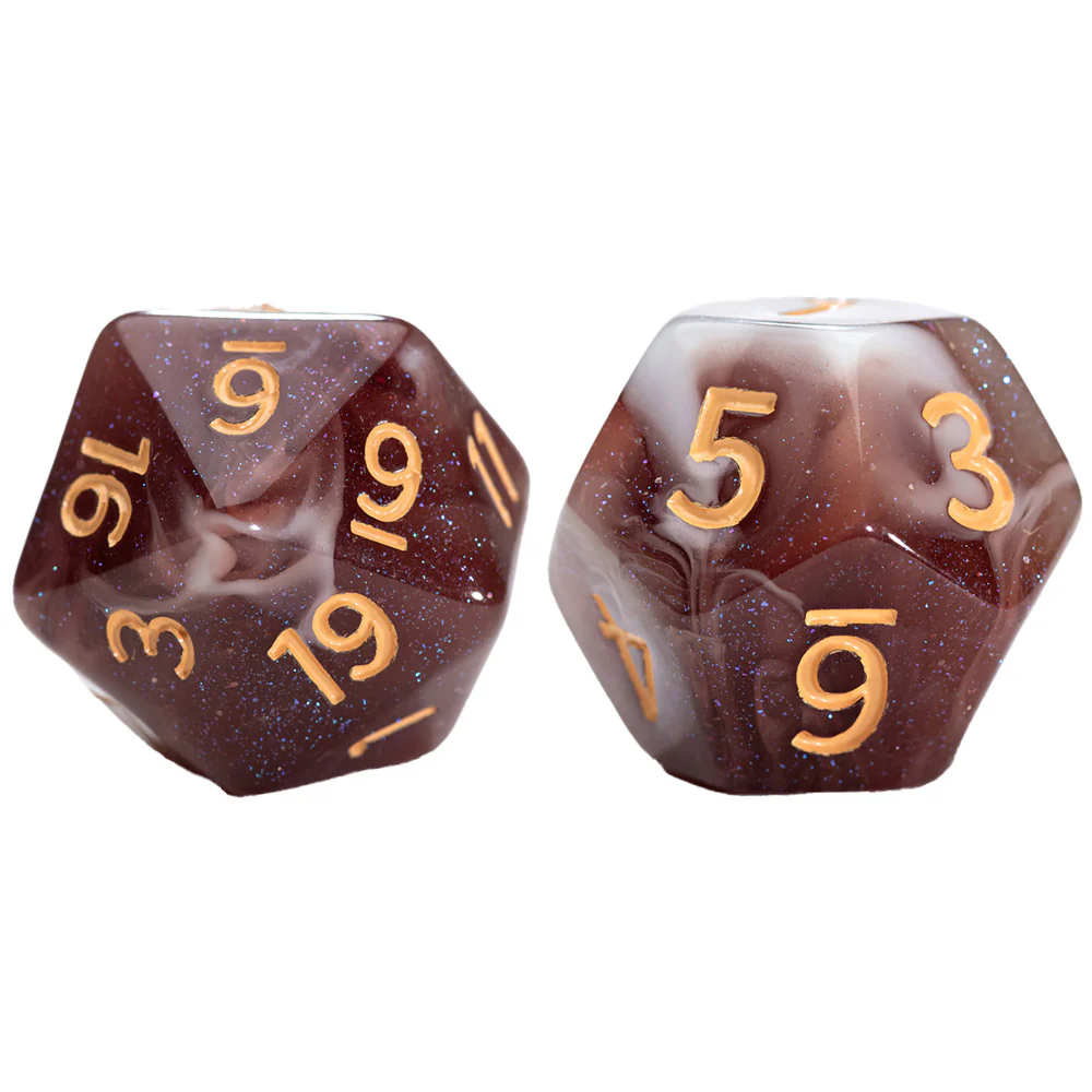Gate Keeper Games Aether Latte Dice Set: 7pc RPG Essentials - Image 2