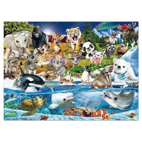 GC Animal Club 300pc Puzzle - Image 3
