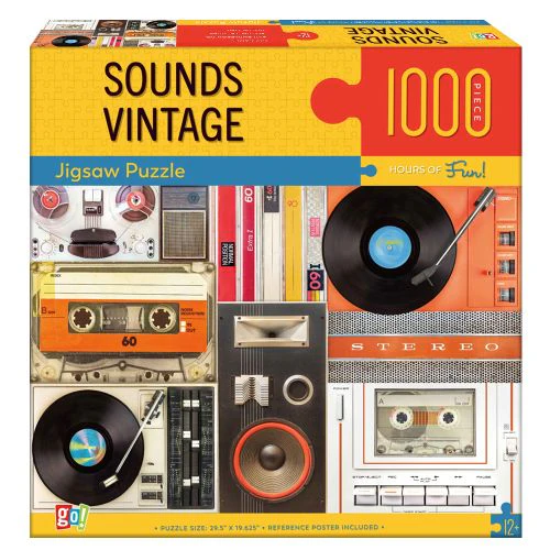 GC Retro Vinyl Record Jigsaw Puzzle - 1000 pc