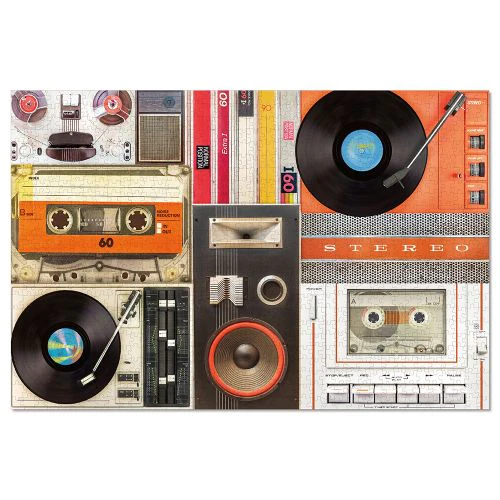 GC Retro Vinyl Record Jigsaw Puzzle - 1000 pc - Image 2