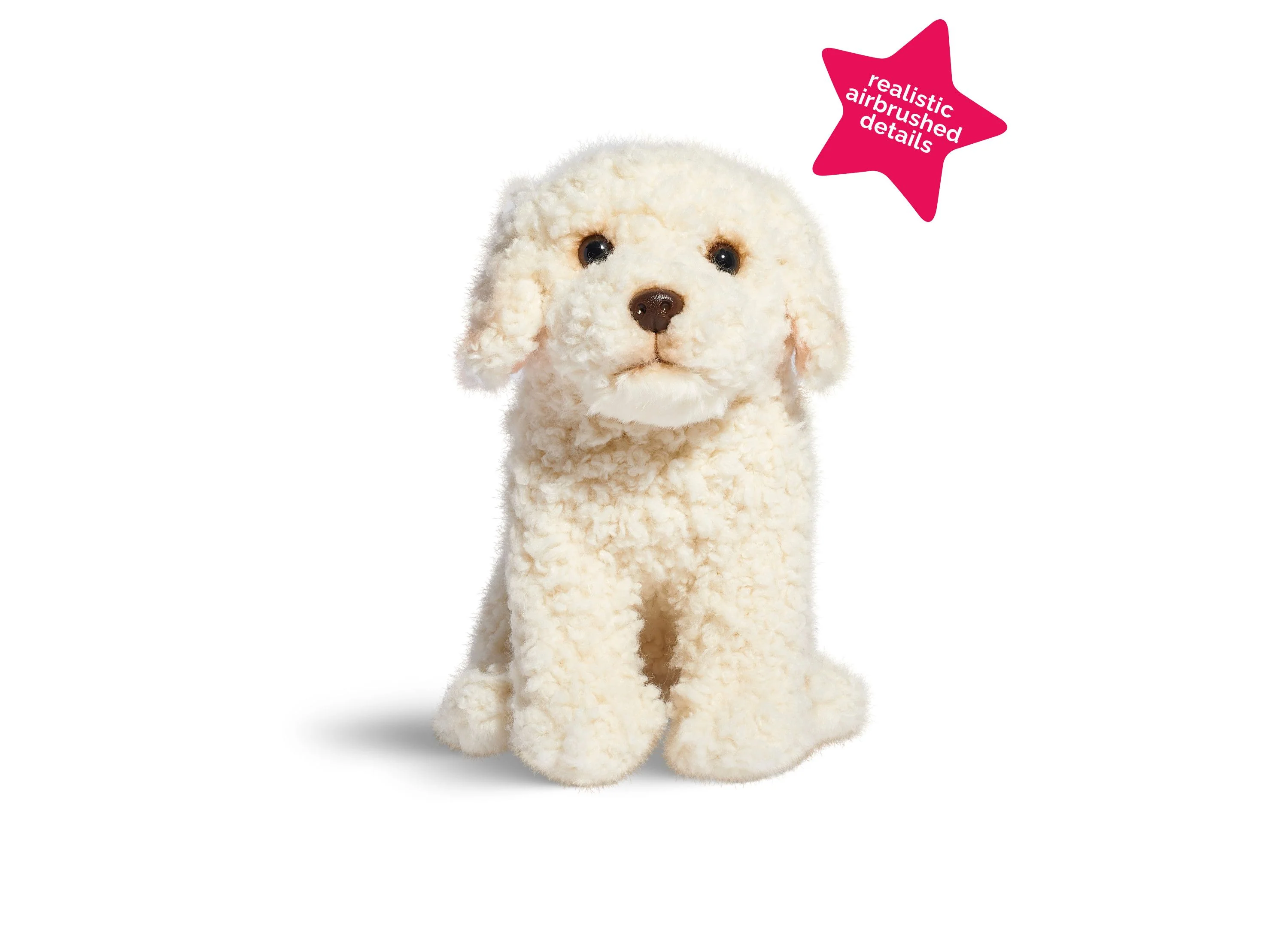 Geoffrey's Toy Box 10 inch Labra Doodle Plush Puppy Dog Toy - Exclusive to Macy's - Image 2