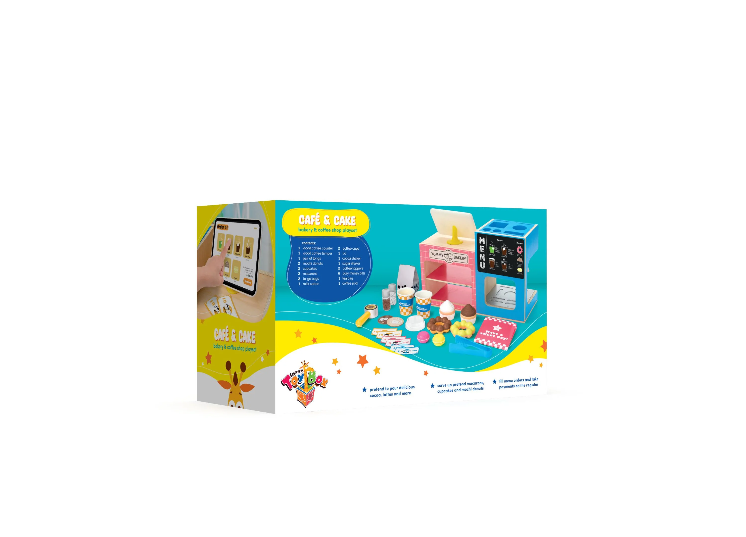 Geoffrey's Toy Box Cafe Cake Bakery Coffee Shop Playset - Image 9