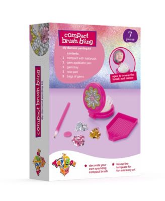 Geoffrey's Toy Box DIY Bling Compact Brush Diamond Painting Kit - Image 4