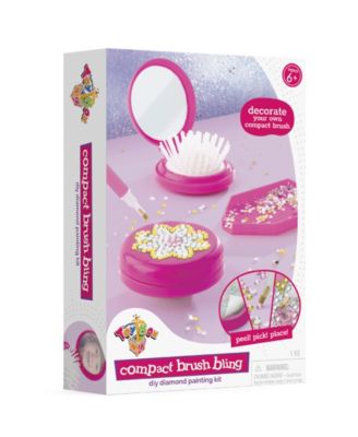 Geoffrey's Toy Box DIY Bling Compact Brush Diamond Painting Kit - Image 5