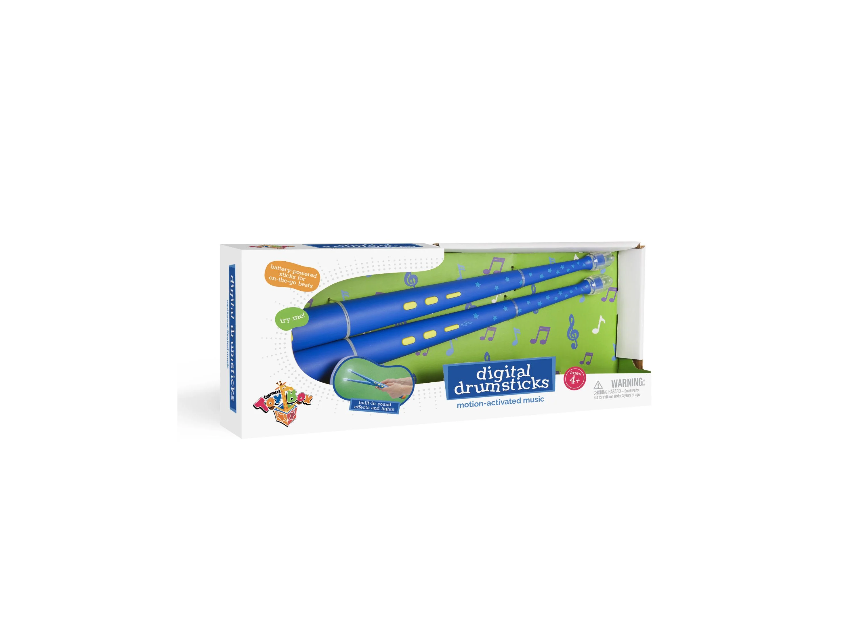 Geoffrey's Toy Box Digital Drumsticks with Motion-Activated Music, Created for Macy's - Image 2