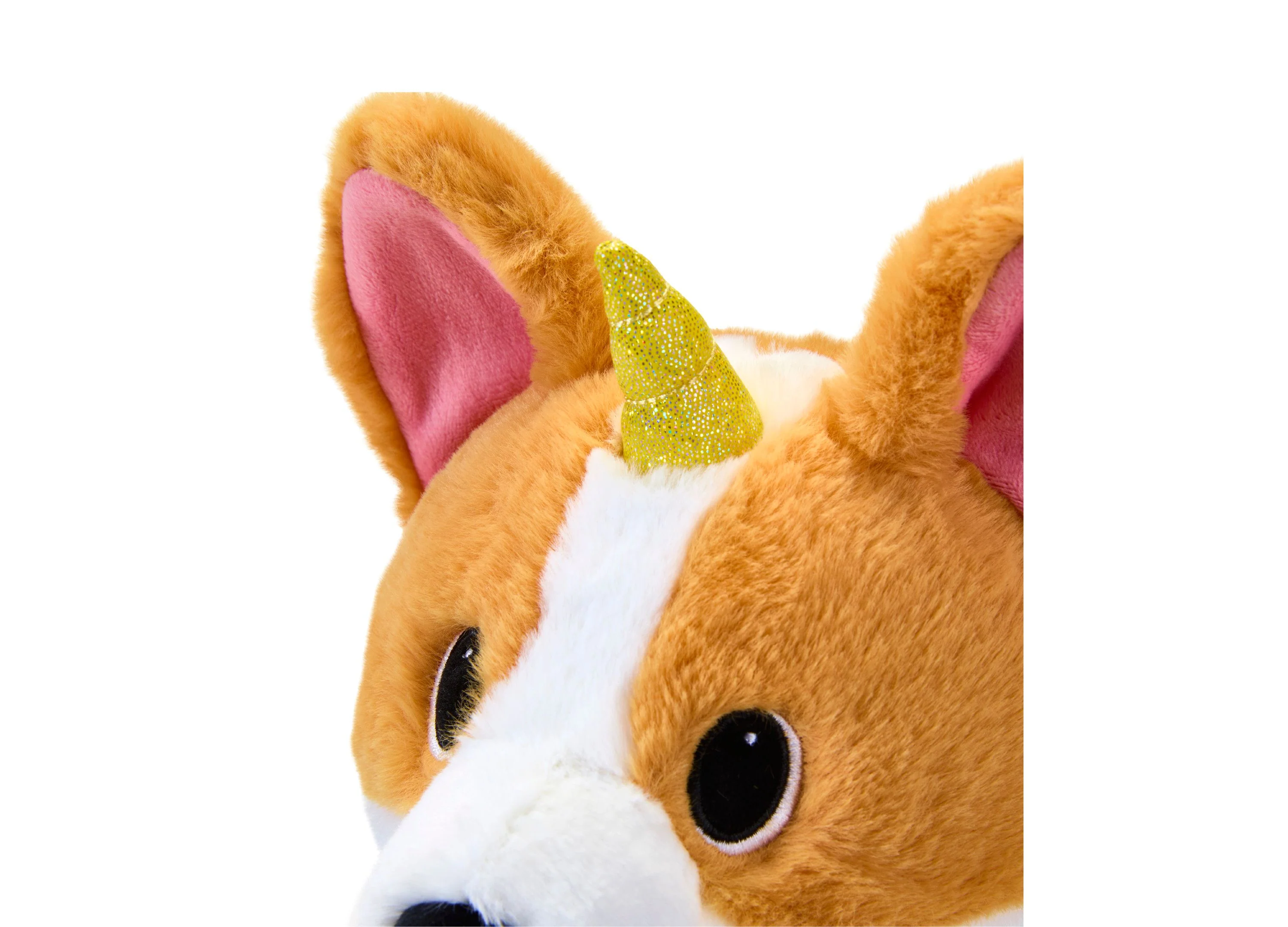 Geoffrey's Toy Box Star Brights 10" Fairy Corgi LED Plush Toy - Image 2
