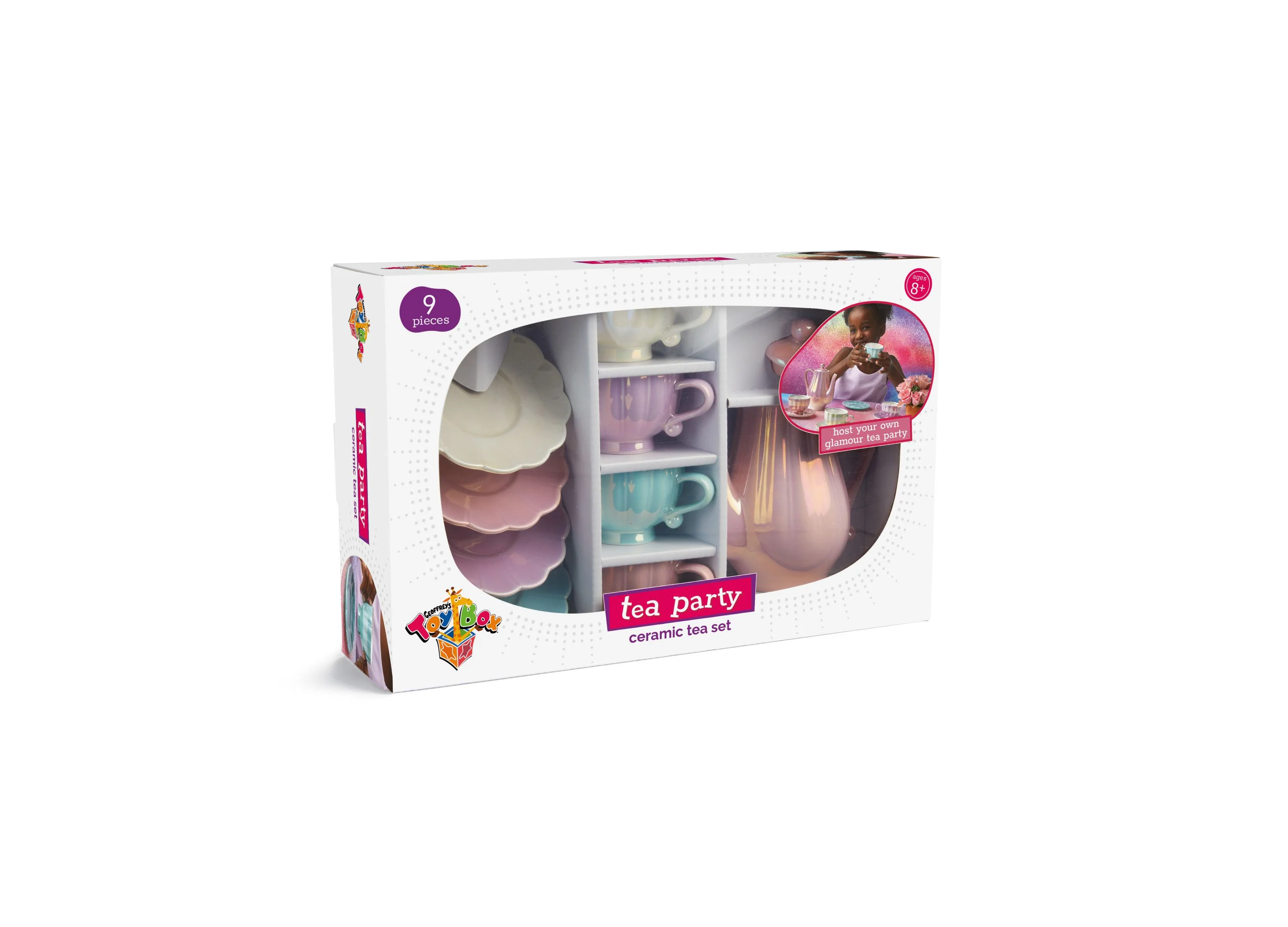 Geoffrey's Toy Box 9-Piece Tea Party Ceramic Set - Exclusive to Macy's - Image 2