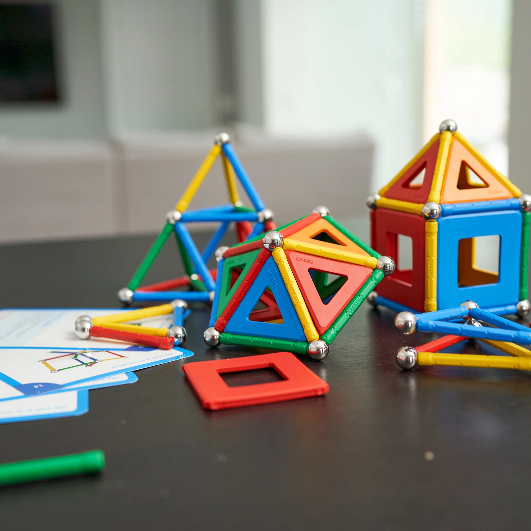 Geomag Geometry Lab Recycled Set - STEM Educational Toy - 244 Pieces - Image 4