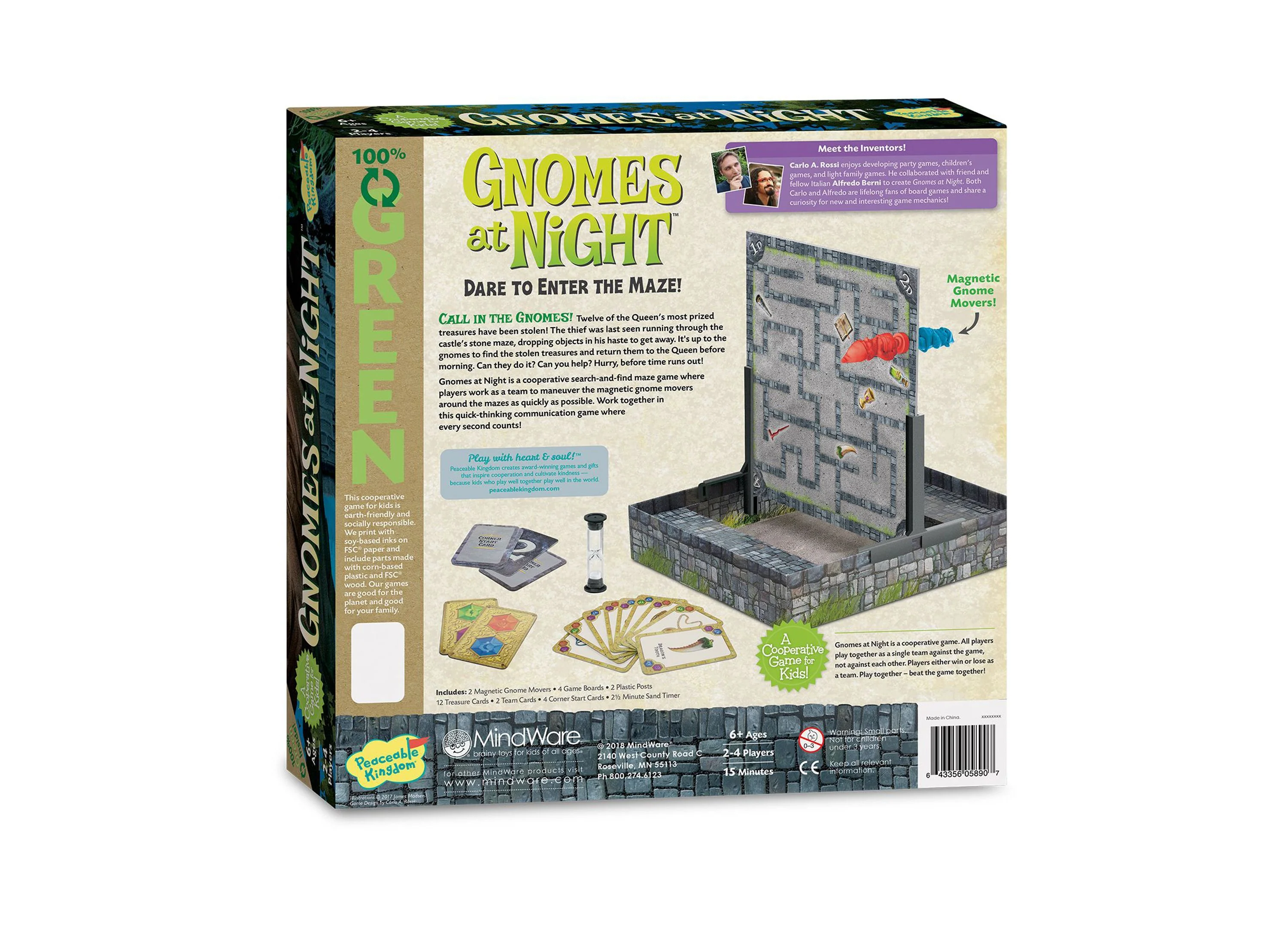 Gnomes at Night Cooperative Maze Board Game - Image 4