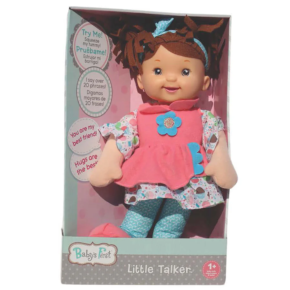 Goldberger 14" Baby's First Little Talker - Bilingual Doll